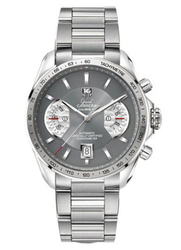 TAG Heuer Grand Carrera Calibre 17 RS 43 Stainless Steel / Grey / Europe